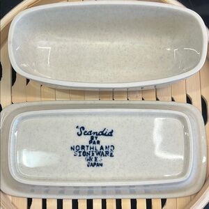 Scandia Stoneware Butter Dish